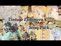 Vintage Ephemera Story Pack from Soto Studios Collage Paper Sticker Scrapbook Craft Supplies