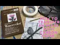 How to Transfer an Image with Carbon Paper