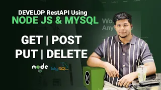 Node js MySQL CRUD API Tutorial POST GET PUT DELETE Md Zahid Hasan Nipu