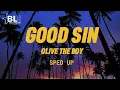 GOOD SIN (SPEED UP) LYRICS
