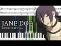 Download Lagu 【ピアノ楽譜】JANE DOE / 米津玄師×宇多田ヒカル【ソロ上級】チェンソーマン レゼ篇 ED