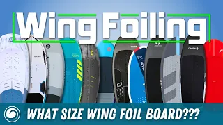 what size wing foil board is right for me
