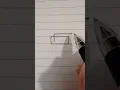 How to Draw a 3D Rectangle or a 3D Rectangular Prism or Cuboid