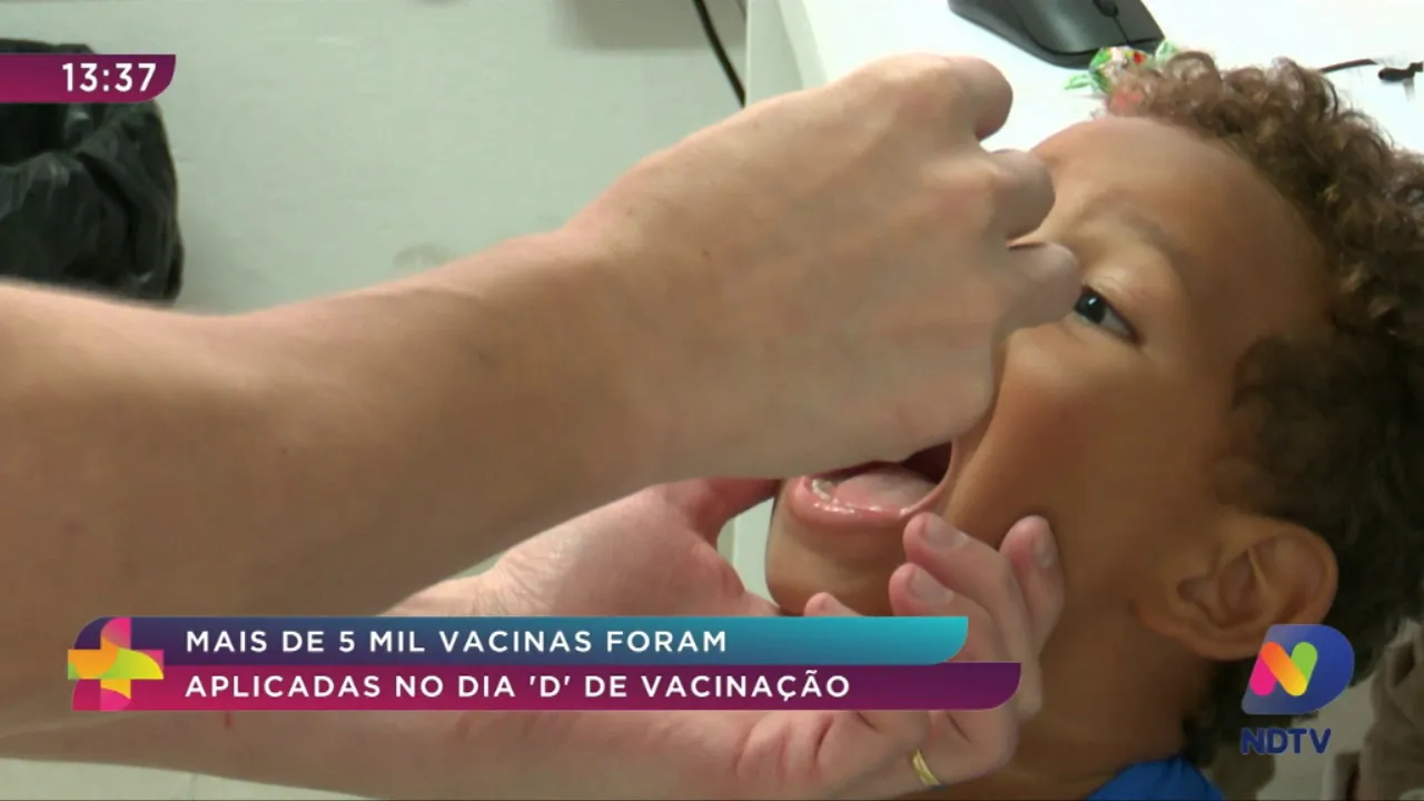 Confira como foi o dia D de vacinação