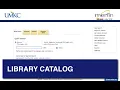 UMKC Libraries Catalog Tutorial