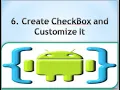 6 Android AIDE - Create CheckBox and Customize It