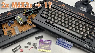 Can we make one working Panasonic FS-A1 MSX2 from two And building Leaded Solder s Oyanami cart