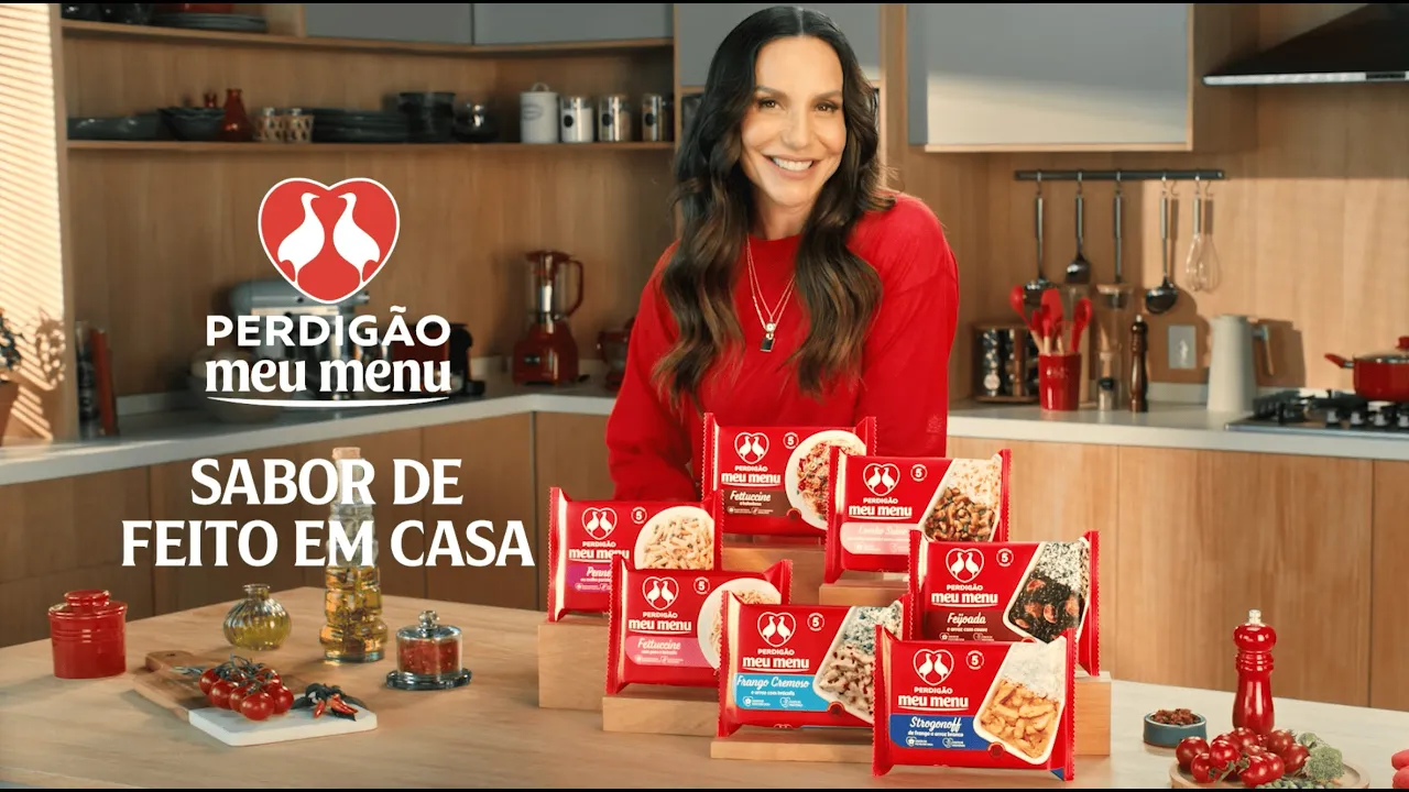 Perdigão — Perdigan Meu Menu — Ready-to-eat meals for convenience and taste (YouTube video ad)