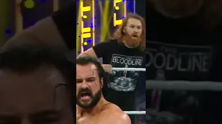 درو ماكنتاير Vs اذا اوسو سامي زين يفوز عليهم عرض سماكدوان Wwe المصارعة الحرة Smackdown 