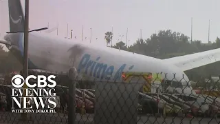 Officials investigating cause of deadly Amazon cargo plane crash in Miami