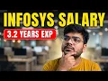 My Infosys Salary After 3 2 Years Experience
