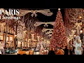 Lagu Paris Christmas 2025 🎄✨ Champs-Élysées Night Walk, Dior \u0026 Christmas Market | 4K