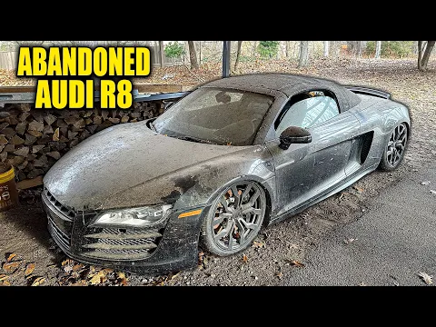 Download MP3 Abandoned Supercar: Audi R8 | First Wash in Years! | Car Detailing Restoration