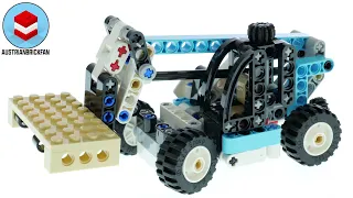 LEGO Technic 42133 Telehandler - LEGO Speed Build Review
