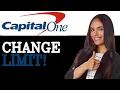 How To Change Capital One ATM Wit rawal Limit Online 2025