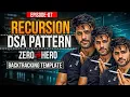 5 Point Template To Crack any Recursion Leetcode Question DSA Patterns 2026