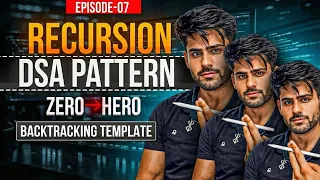 5 Point Template To Crack any Recursion Leetcode Question DSA Patterns 2026
