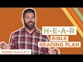 A Bible Reading Plan to Help You HEAR From God Robby Gallaty