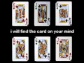 THIS CARDS TRICK WILL READ YOUR MIND