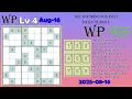 The Washington Post Daily Sudoku 2025-08-16 Level 4