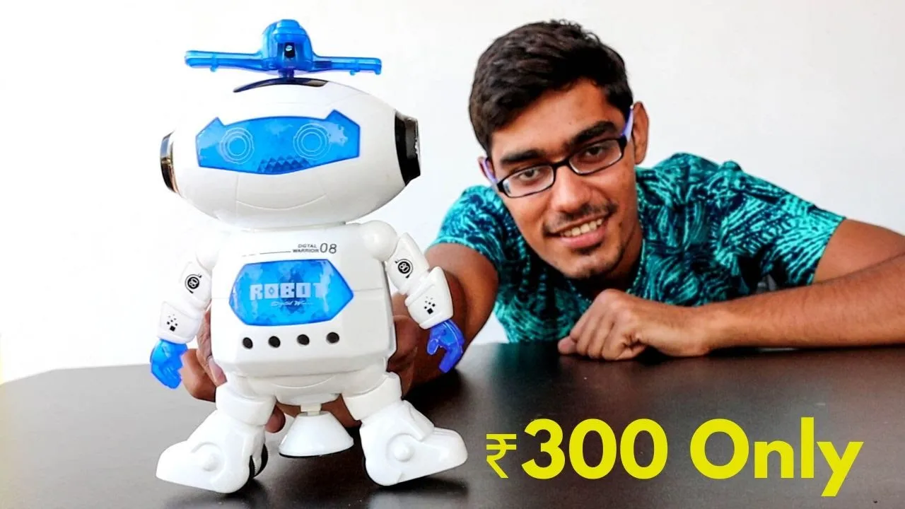 DANCING ROBOT UNBOXING | सिर्फ ₹300 में कमाल का रोबोट