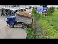 Download Lagu Nicely Time For START NEW Project!DumpTruck FillLand Delete CanalField,BySkill Dozer D3P PushingSoil