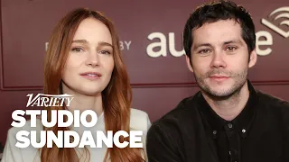 Dylan O Brien on playing twins James Sweeney on working with an intimacy coordinator in Twinless