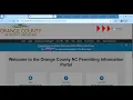 Registration Instructions for the Orange County Permitting Information Portal