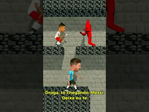 Ronaldo TRAPACEOU... Mas o Messi Venceu! 😂🏆
