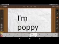 Im poppy  animation lyrics