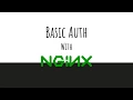 Enable Basic Authentication on Nginx