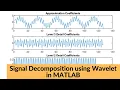 Wavelet Decomposition in Matlab Wavelet Toolbox and Manual Coding