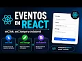React Events onClick onChange and onSubmit Handling Events in React Step by Step
