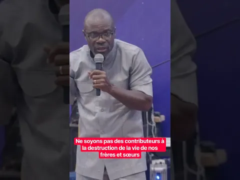 Ne soyons pas des contributeurs à la destruction de la vie de nos frères et sœurs #bishopdanielncho