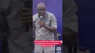 Ne soyons pas des contributeurs à la destruction de la vie de nos frères et sœurs #bishopdanielncho