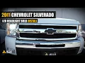 How To Replace 2007-2015 Chevy Silverado Headlight Bulb - Low Beam LED