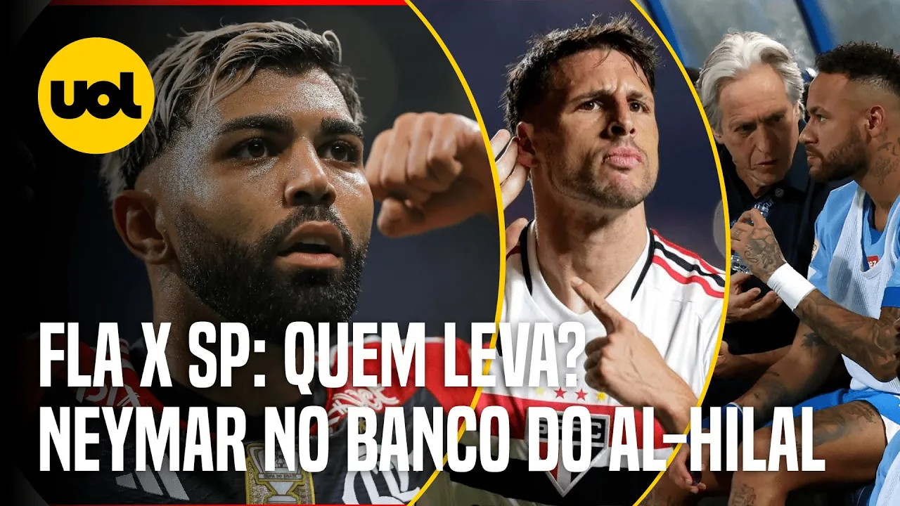 ???? FLAMENGO X SÃO PAULO: COMO SERÁ O PRIMEIRO JOGO? NEYMAR COMEÇA NO BANCO E AL-HILAL GOLEIA