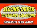 Second Order Difference Equations - Non-