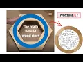 The math behind segmented wood rings