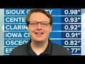How much rain did central Iowans get April 26 and 27