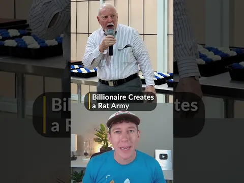 Billionaire Builds a Rat Army