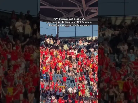 Unreal moment at the World Cup 🥹🇧🇪 #worldcup2026
