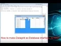Datagrid View in wxPython