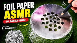 Foil Paper ASMR Total Relaxation π₯π₯° #shorts #asmr #oddlysatisfying