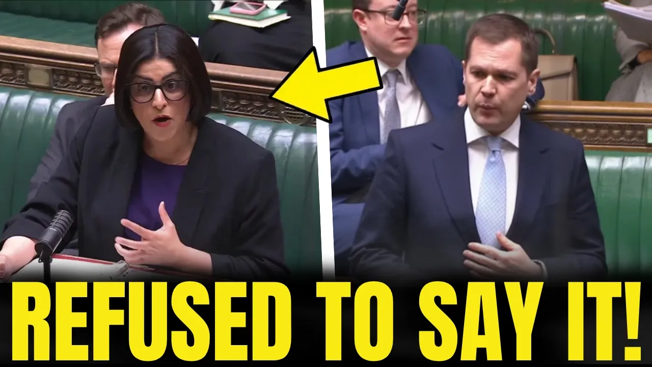 Mahmood ABSOLUTELY DECIMATED In Commons Over Refusal To Say White Lives Matter! thumbnail