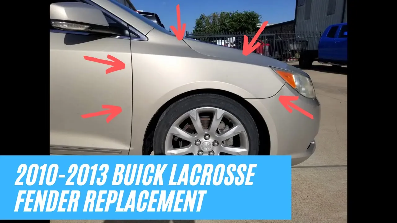 2013 Buick Lacrosse : Fender Painted