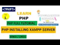 PHP Installing Xampp Server in Hindi Urdu PHP Tutorial For Beginners I PHP Tutorial
