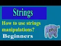 PHP Strings Part-08 How To Use String Manipulation PHP String