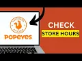 How to Find a Popeyes Near You with the Popeyes Store Locator