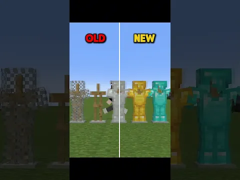 Minecraft New vs Old